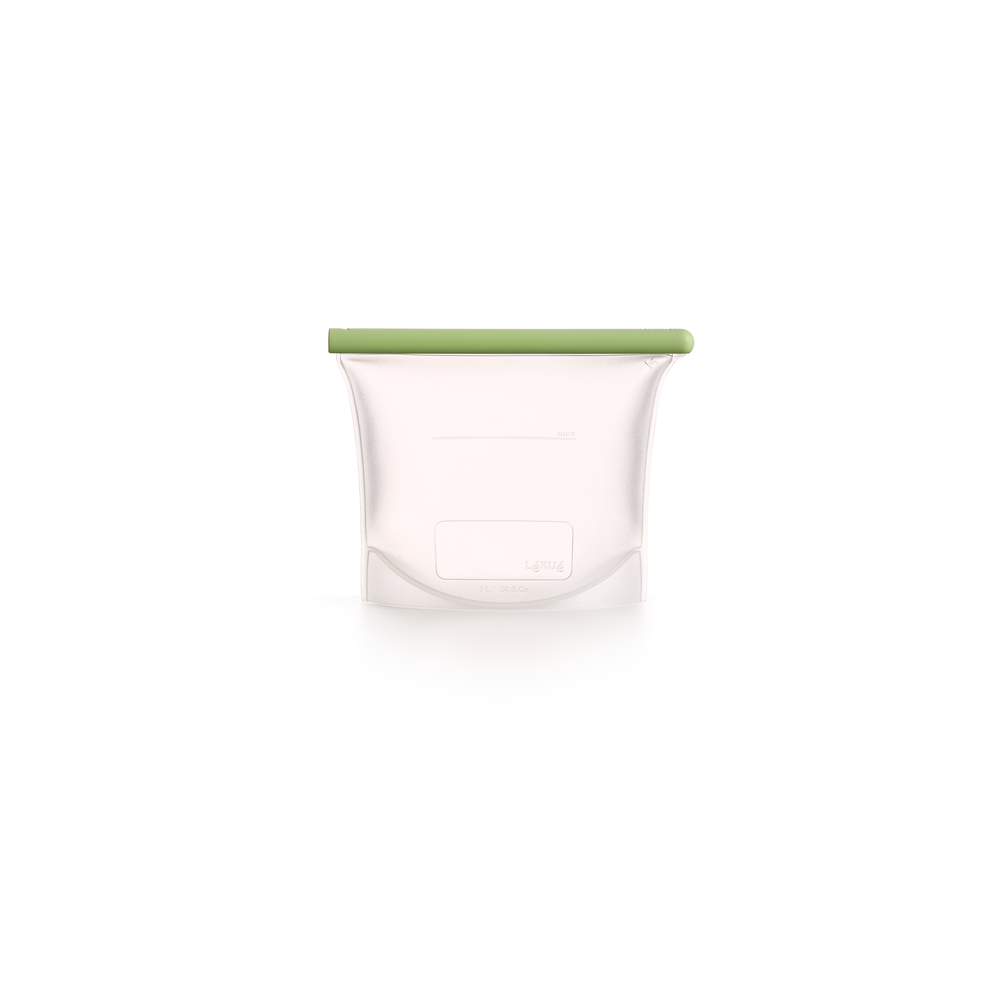 Vershoudzak Staand 1 L, Herbruikbaar - Green