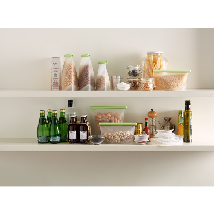 Vershoudzak Staand 1 L, Herbruikbaar - Green