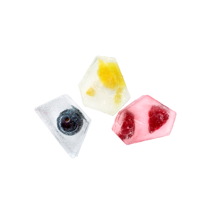 IJsblokjesvorm met bewaardoos - White