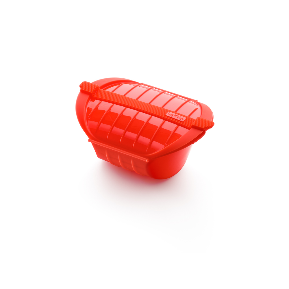 Magnetron Stoomkoker, Hoog 3-4 p. - Red