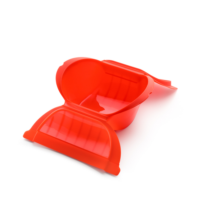 Magnetron Stoomkoker, Hoog 3-4 p. - Red