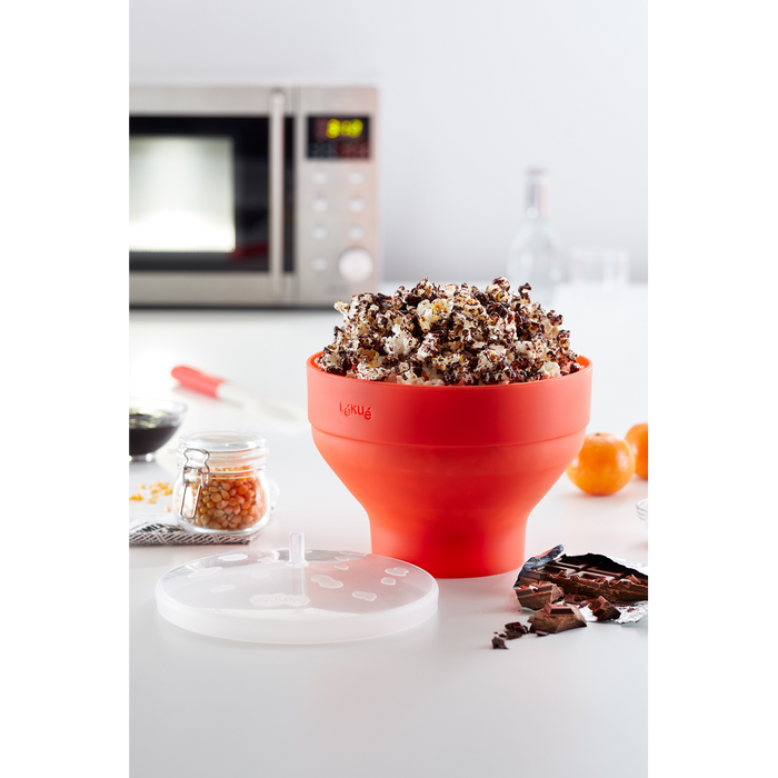 Magnetron Popcorn Maker - Red