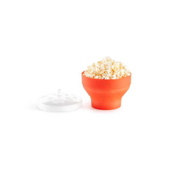 Mini Magnetron Popcorn Maker, set van 2 - Red