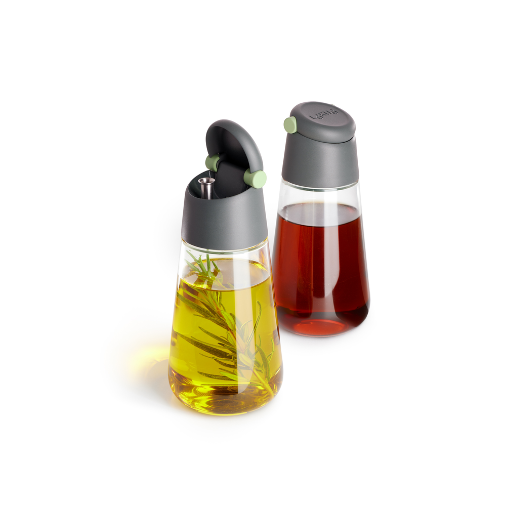 Olie|Azijn Dispenser, set van 2 - Grey