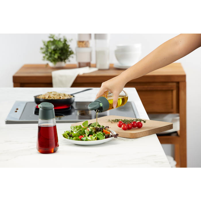 Olie|Azijn Dispenser, set van 2 - Grey
