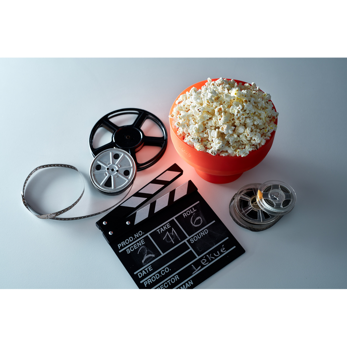 Magnetron Popcorn Maker - Red