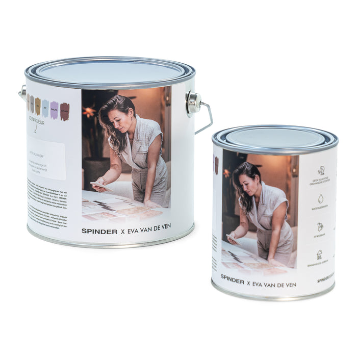Spinder x Eva van de Ven 2,5L matte muurverf - Jan