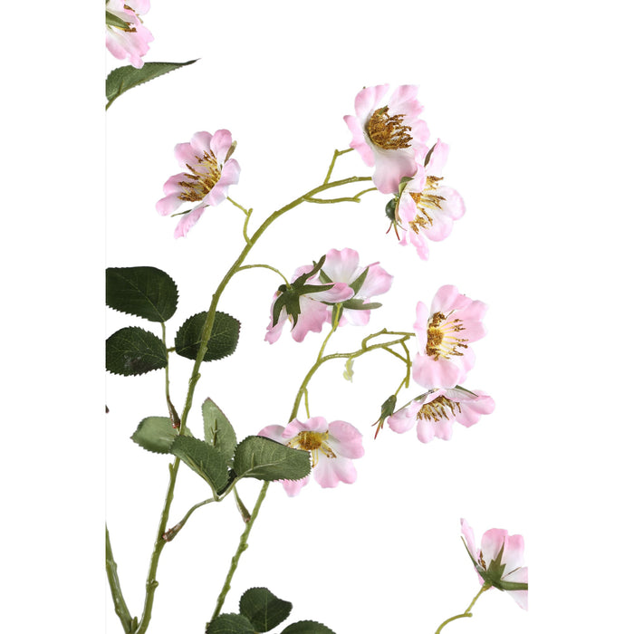 PTMD Kunstbloem Rose - 59x29x113 cm - Kunststof - Goud