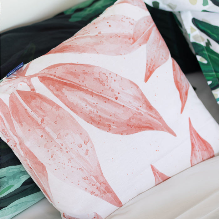 Happy Friday Set van 2 kussenhoezen Ebony