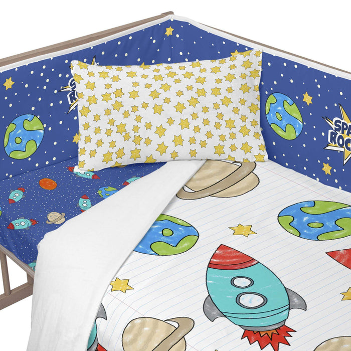 Mr Fox Bedbumper Space Rocket