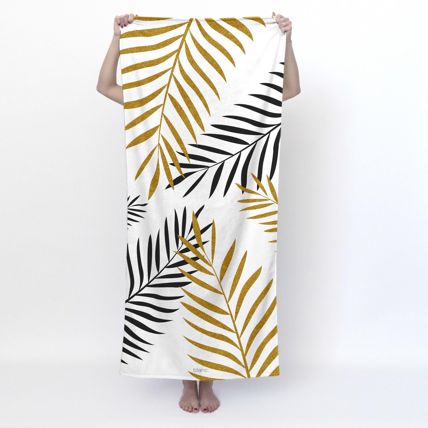 Blanc Handdoek Foliage