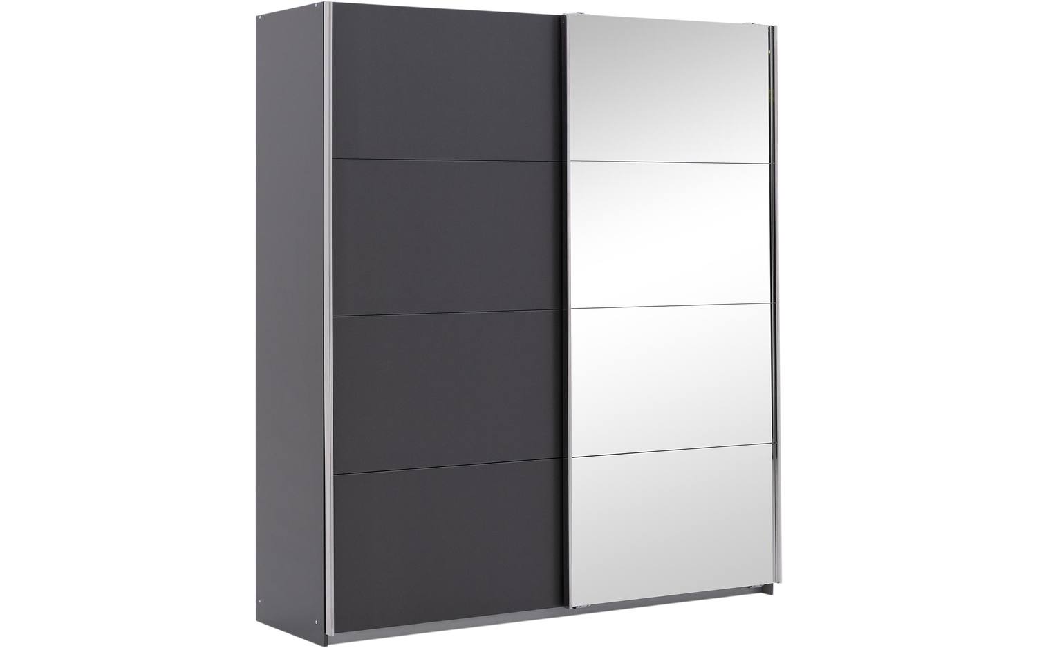 Goossens Kledingkast Miami - 226  cm breed  229  cm hoog