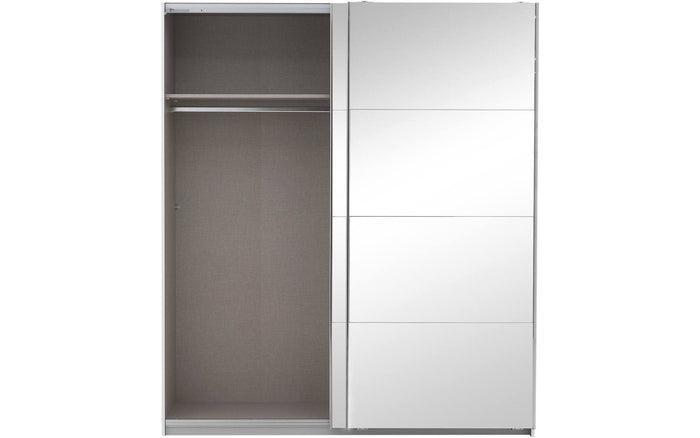 Goossens Kledingkast Miami - 180  cm breed  229  cm hoog