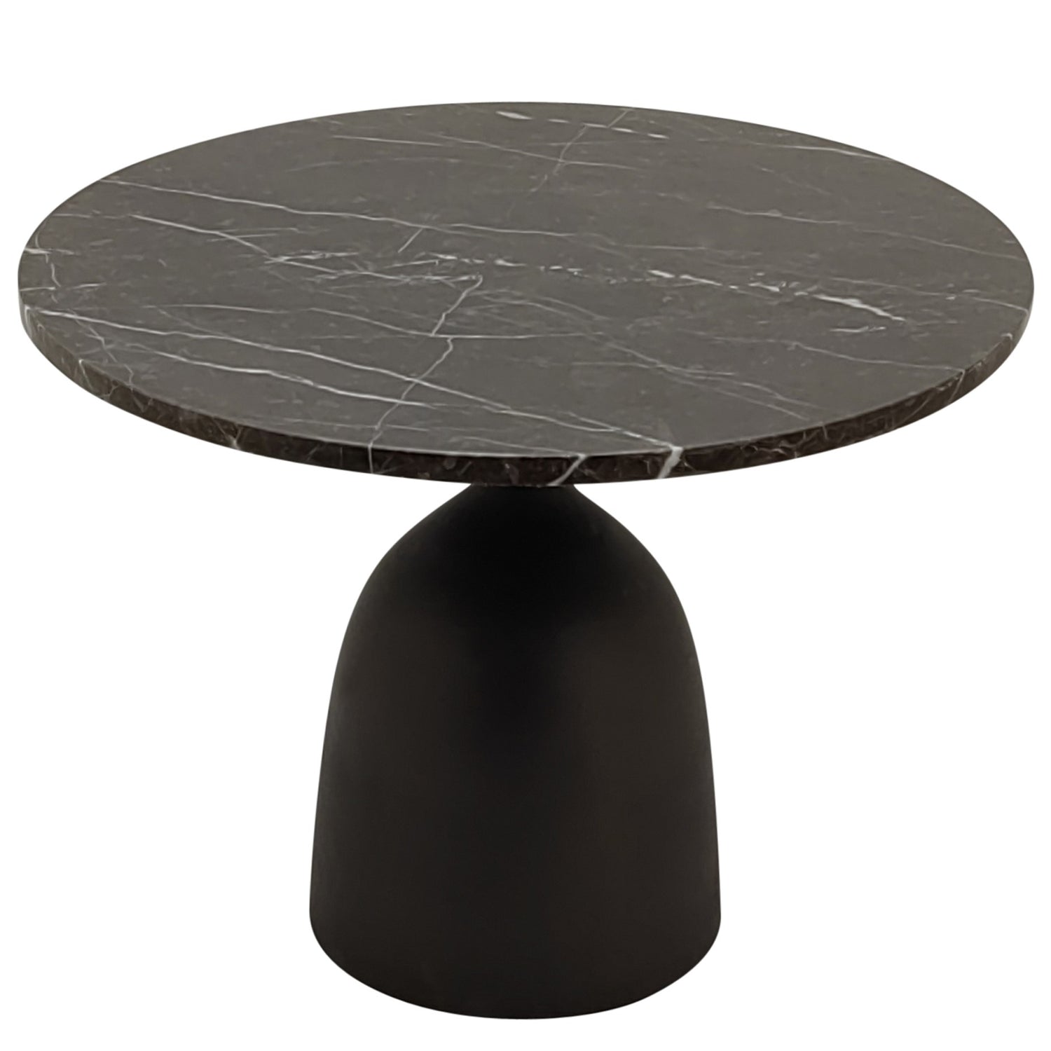 PTMD Patras Side Table Brown Marble
