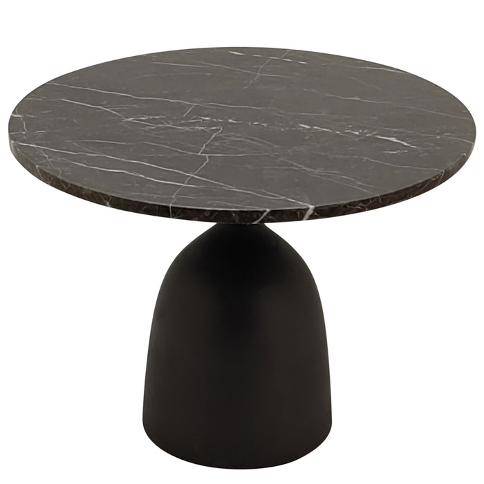 PTMD Patras Side Table Brown Marble