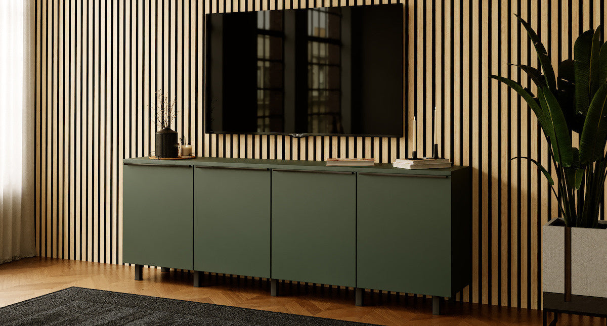 Artego Design Soft Pro Nora 183 cm Dressoir Groen