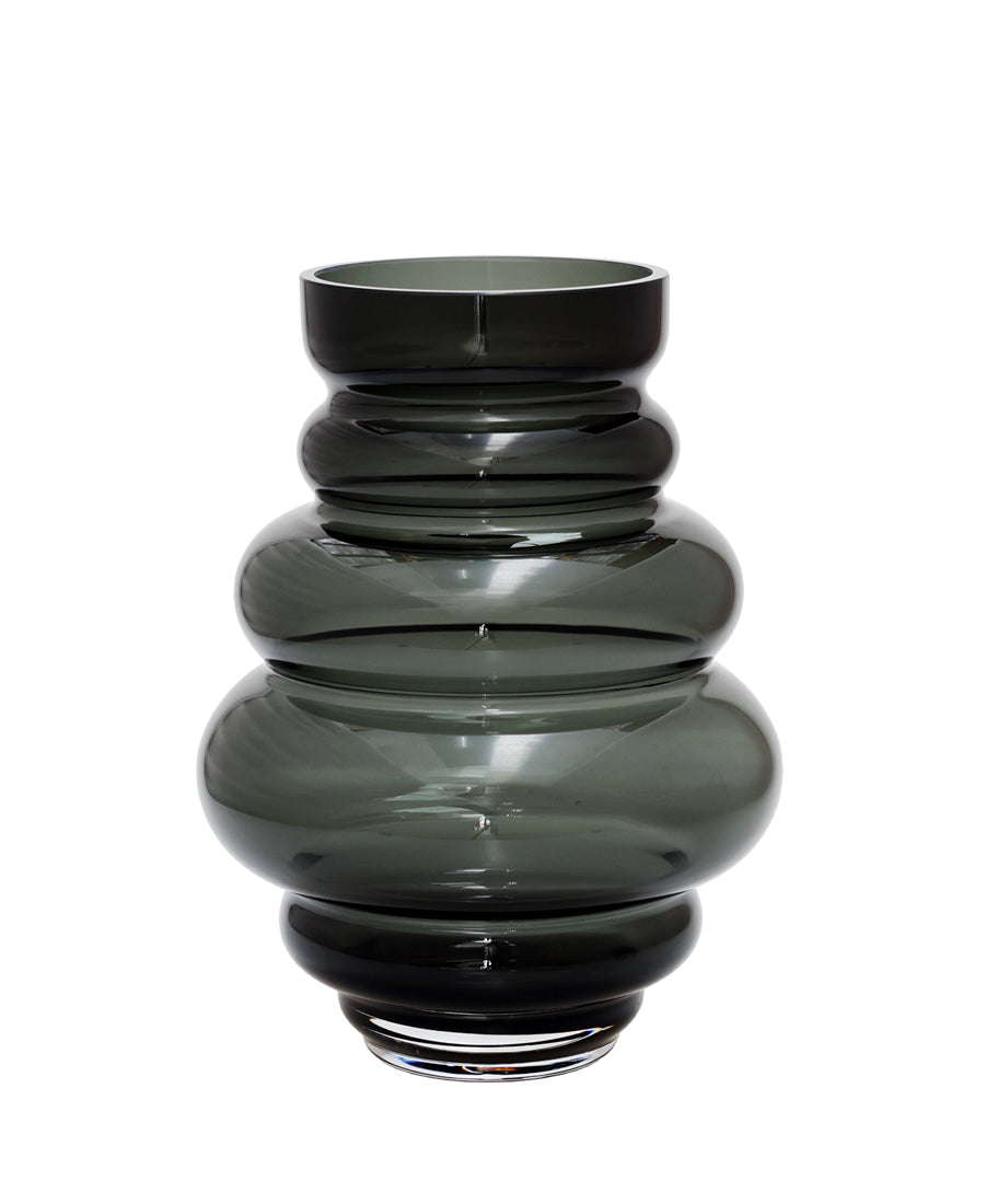 Vase The World Maputo M grey Ø22 x H30 cm