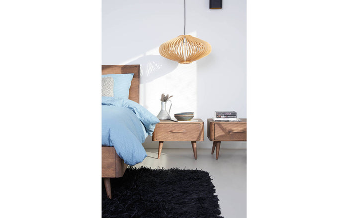 Goossens Nachtkastje Dodge in eiken