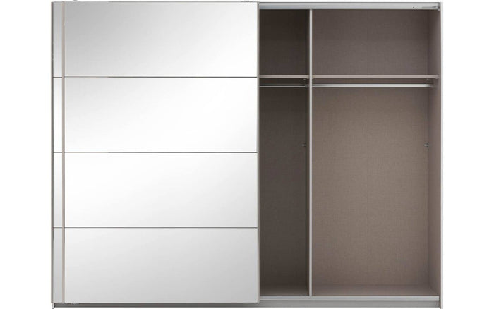 Goossens Kledingkast Miami - 180  cm breed  229  cm hoog