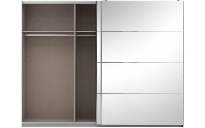 Goossens Kledingkast Miami - 180  cm breed  229  cm hoog