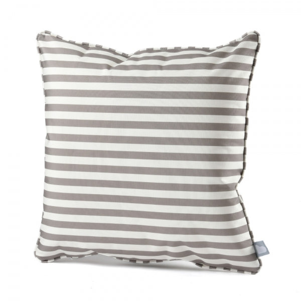 Extreme Lounging b-cushion Pencil Stripe Silver Grey 50x50cm