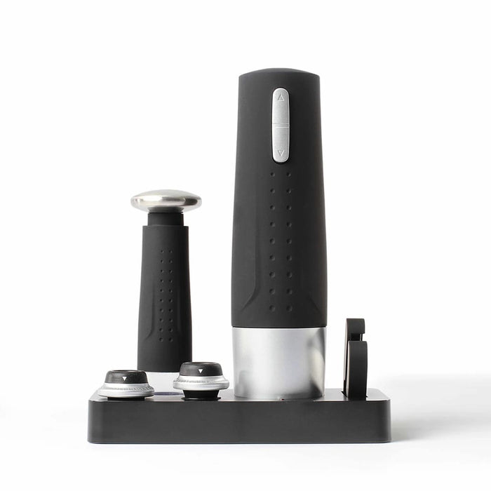 Livoo Flessenopener en -pompset elektrisch zwart