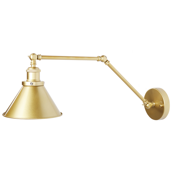 Beliani - NARVA - Wandlamp - Goud - Metaal
