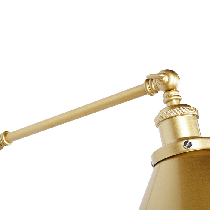 Beliani - NARVA - Wandlamp - Goud - Metaal