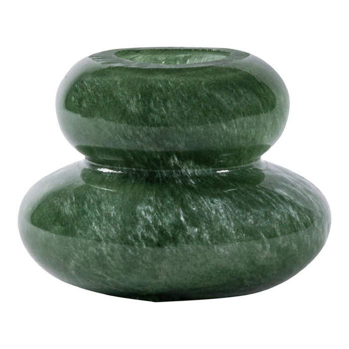 PTMD Rivo Ronde Vaas - H11 x Ø13,2 cm - Glas - Groen