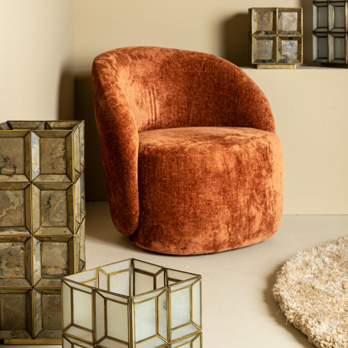 PTMD Layra White milk glass table lamp antique low