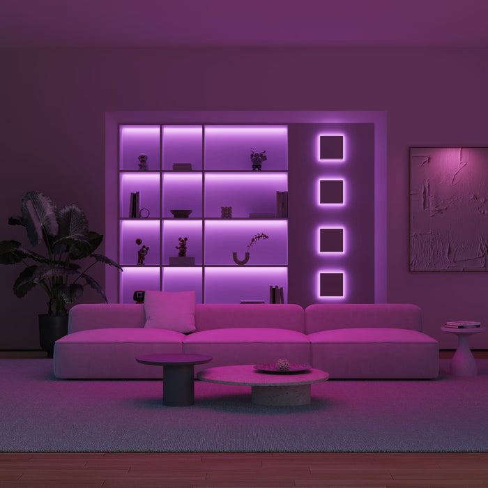 Calex Vibey Tafellamp - Oplaadbaar USB-C - RGBIC - Muziekfunctie