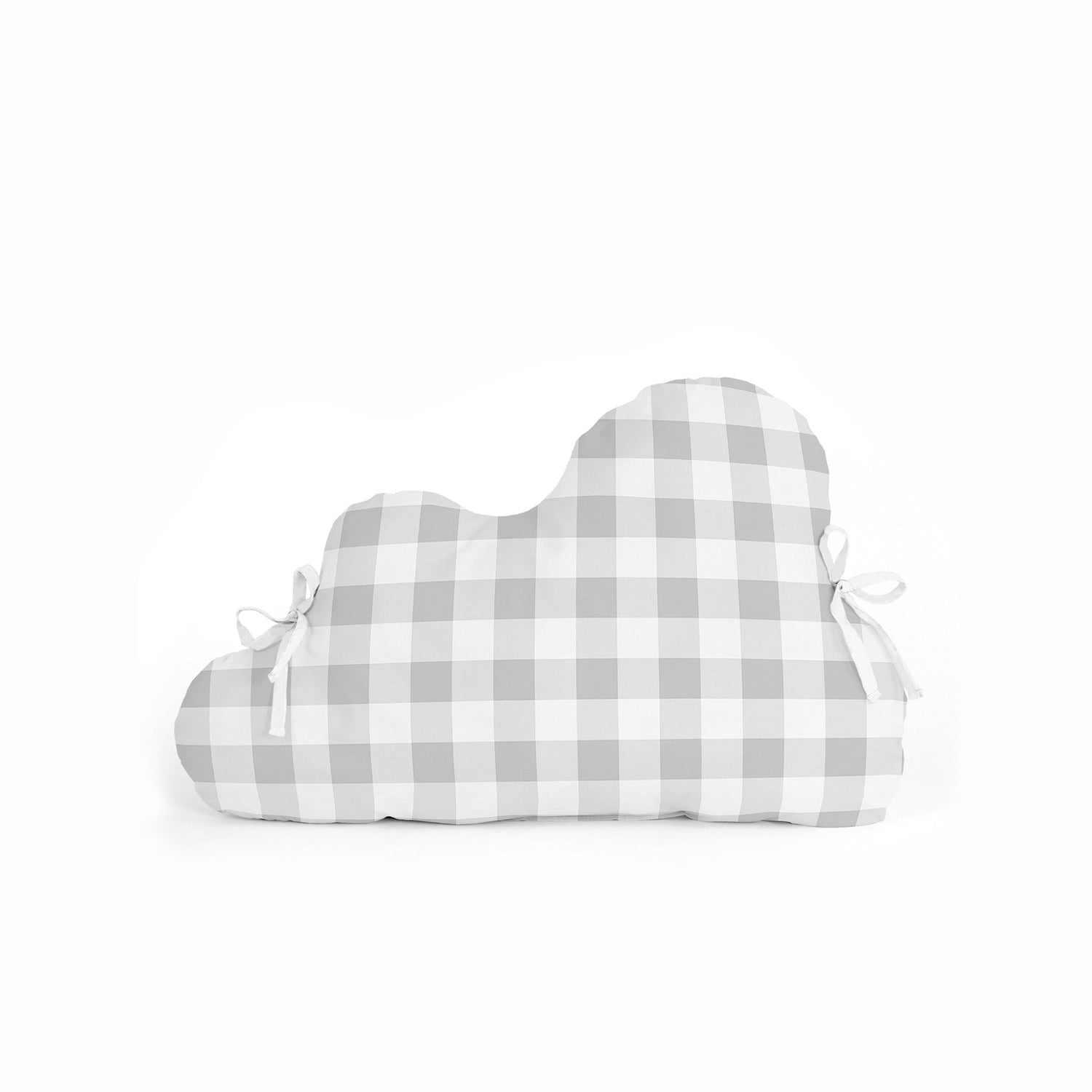 Vichy Hoofdbeschermer 60x40 cm Grijs Basic Kids, Grijs, 100% katoen, de kwaliteit van 150 hilos