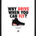 Wallified - Why Drive? Poster - Wallified - Tekst - Zwart Wit - Poster