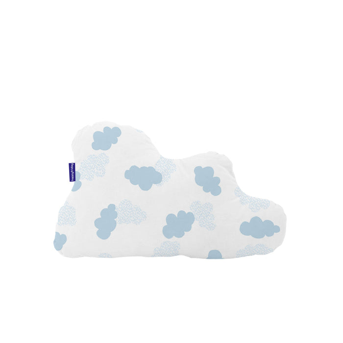 Clouds Kussen 60x40 cm Blauw Basic Kids, Blauw, 100% katoen, de kwaliteit van 150 TC