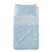 Little star Laken Set ledikant 2-delig Blauw Basic Kids, Blauw, 100% katoen, de kwaliteit van 150 TC