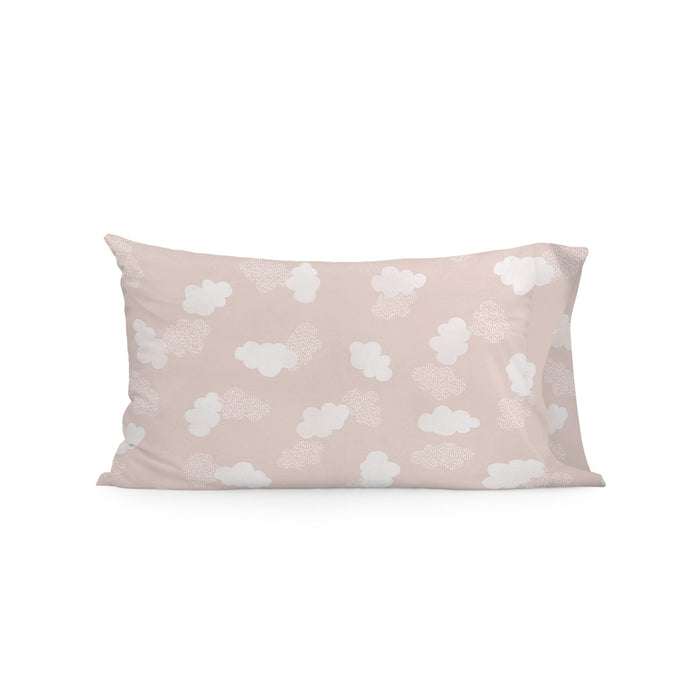 Clouds Kussensloop 50x75 cm Roze Basic Kids, Rosa, 100% katoen, de kwaliteit van 150 hilos