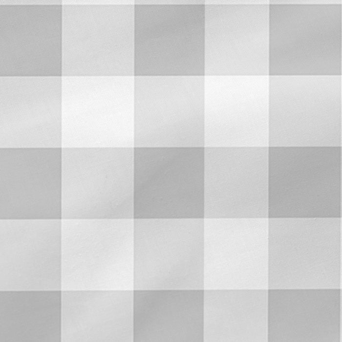 Vichy Kussen 60x40 cm Grijs Basic Kids, Grijs, 100% katoen, de kwaliteit van 150 TC