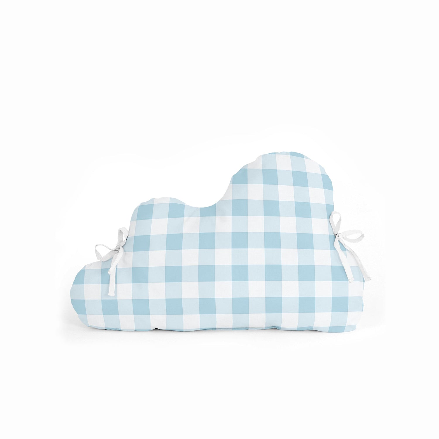 Vichy Hoofdbeschermer 60x40 cm Blauw Basic Kids, Blauw, 100% katoen, de kwaliteit van 150 hilos