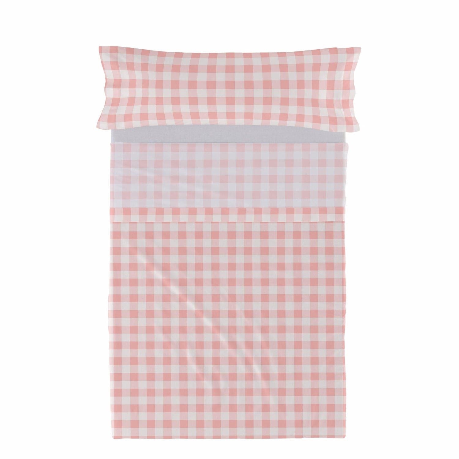 Vichy Laken Set 2-delig Roze Basic Kids, Rosa, 100% katoen, de kwaliteit van 150 TC