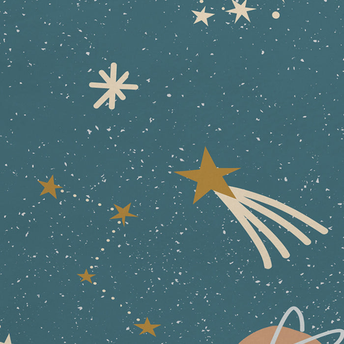 Mini universum Kussensloop 50x75 cm Happyfriday Mini, Veelkleurig, 100% katoen, de kwaliteit van 150 TC