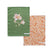 Jardin Keukenhanddoek 2 stuks 70x50 cm Happyfriday, Veelkleurig, 100% katoen, de kwaliteit van 200 Gr x m2