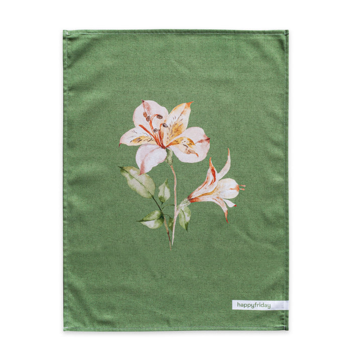 Jardin Keukenhanddoek 2 stuks 70x50 cm Happyfriday, Veelkleurig, 100% katoen, de kwaliteit van 200 Gr x m2