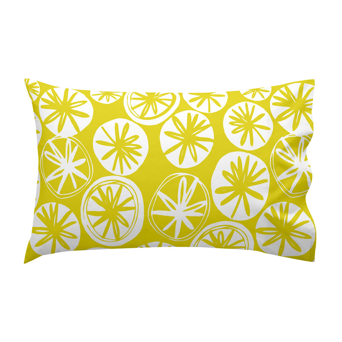 Panda garden blue Laken Set ledikant 2-delig Moshi Moshi, Blauw, 100% katoen, de kwaliteit van 150 TC