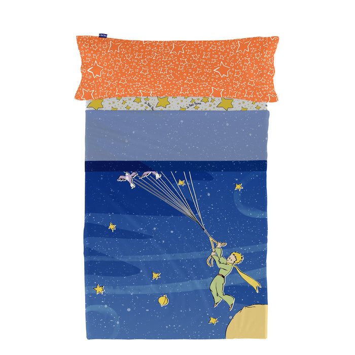 Migration Laken Set 2-delig Le Petit Prince, Veelkleurig, 100% katoen, de kwaliteit van 150 TC