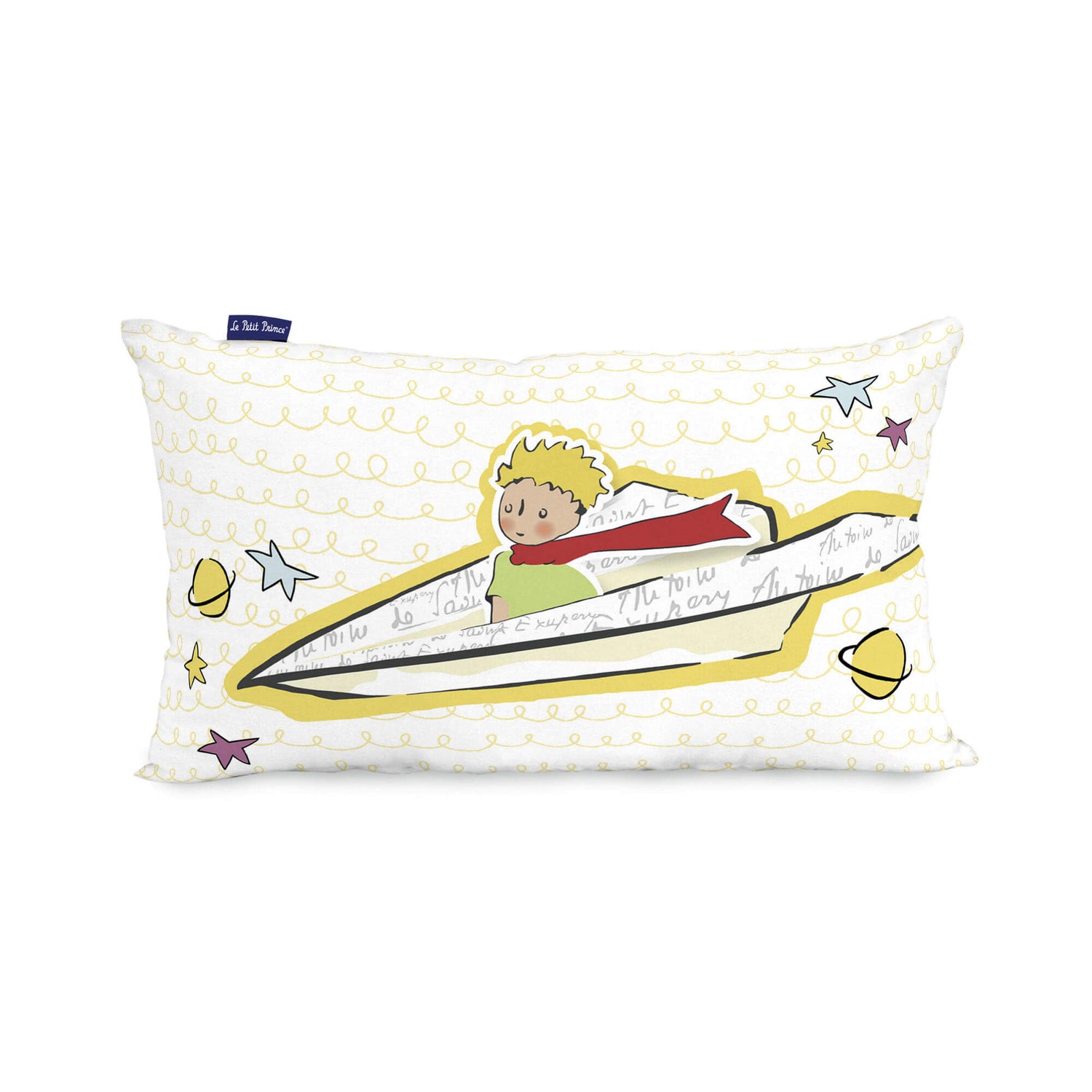 Navire Kussenhoes 50x30 cm Le Petit Prince, Veelkleurig, 100% katoen, de kwaliteit van 150 hilos