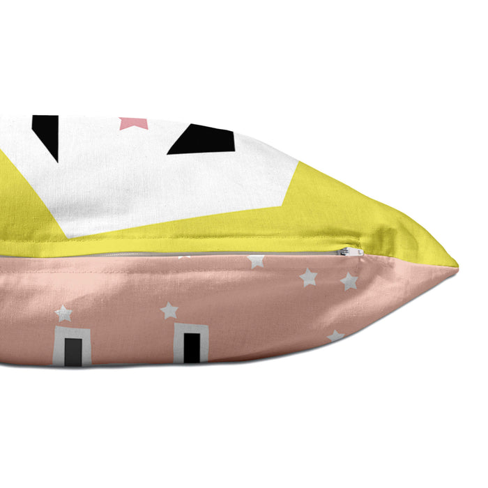 Winter Kussenhoes 50x30 cm Moshi Moshi, Veelkleurig, 100% katoen, de kwaliteit van 150 hilos