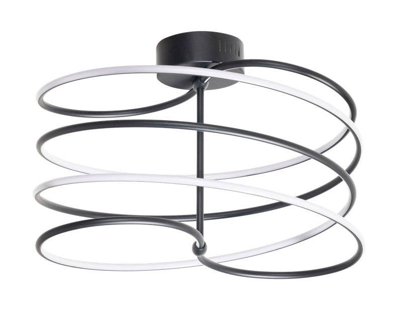 ETH Slinger Plafonniere Led 40w 2700k 3 stap dimbaar zwart