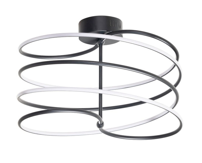 ETH Slinger Plafonniere Led 40w 2700k 3 stap dimbaar zwart