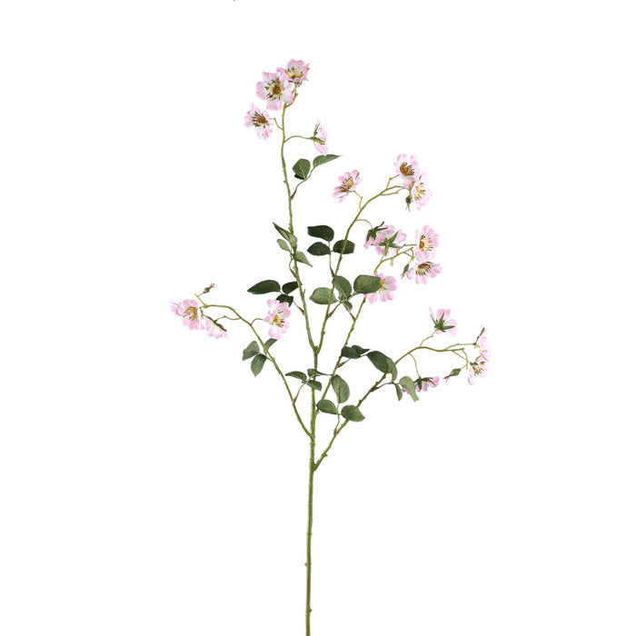 PTMD Kunstbloem Rose - 59x29x113 cm - Kunststof - Goud