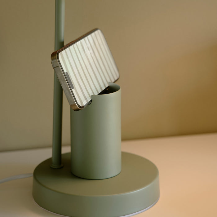 Nordlux Devone Tafellamp - Dusty Green